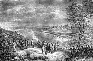 A rendição de Ulm, Alemanha, 20 de outubro de 1805 1882-1884 de Unbekannt