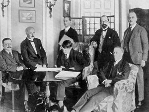 Os fabricantes de tratados, 6 de dezembro de 1921 de Unbekannt