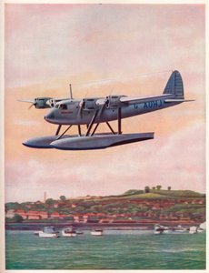 O componente superior do Mercury de aeronaves compostas Short-Mayo, c1929 c1937 de Unbekannt