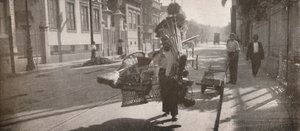 O vendedor de vime, 1914 de Unbekannt