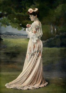 Teatro Du Vaudeville. - LEsboufe - Suzanne Despres, papel de Madame Richter-Madame Belgrand, 1904. de Unbekannt