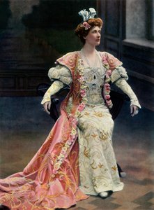 Teatro Nacional De Opera-Comique. Rainha Fiammette. Miss Garden, papel de Orlanda, 1904. de Unbekannt