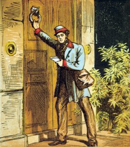Há a batida dos Postmans !, 1867. de Unbekannt