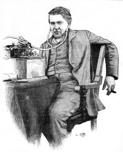 Thomas Alva Edison, inventor americano, c1906 de Unbekannt
