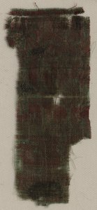 Três fragmentos de seda gótica italiana, 1300s. de Unbekannt