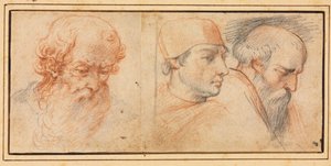 Três estudos principais, 1600s. de Unbekannt