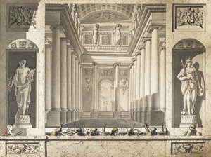 Teatro das Tulherias, 1788 de Unbekannt