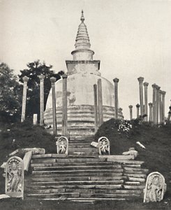 Thuparama Dagoba zu Anuradhapura, 1926 de Unbekannt