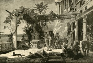 Tiberius em Capreae de 1890. de Unbekannt