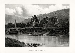 Abadia de Tintern, Monmouthshire, Inglaterra, 1896 de Unbekannt