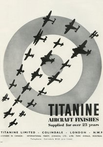 Acabamentos de aeronaves Titanine, 1941. de Unbekannt