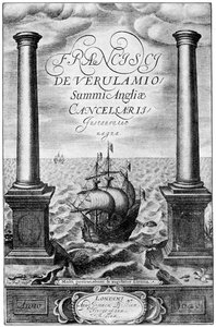 O estabelecimento da Grande página de título de Francis Bacon, 1620 1893 de Unbekannt