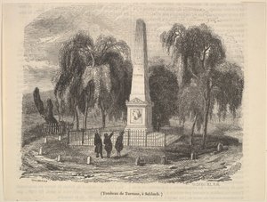 Túmulo de Turenne em Salsbach, 1835-78. de Unbekannt
