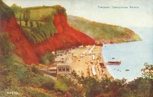 Torquay, Oddicombe Beach, final do século XIX e início do século XX. de Unbekannt