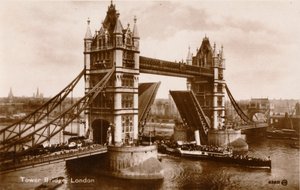 Tower Bridge, Londres, c1910 de Unbekannt