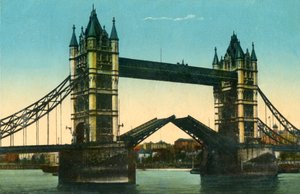 Tower Bridge, Londres, c1910. de Unbekannt