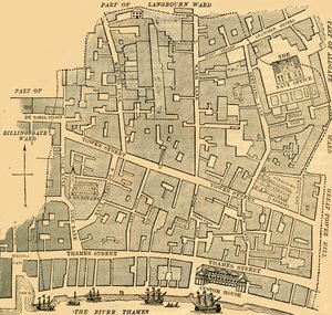 Divisão da rua da torre, c1872. de Unbekannt