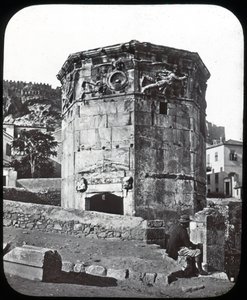 Torre dos Ventos, Atenas, Grécia, final do século XIX ou início do século XX de Unbekannt