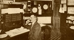 Escritório de Controladores de Tráfego, London Underground Railways, 1930. de Unbekannt