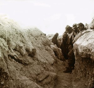 Trincheiras, Champagne, norte da França, c1914-c1918 de Unbekannt