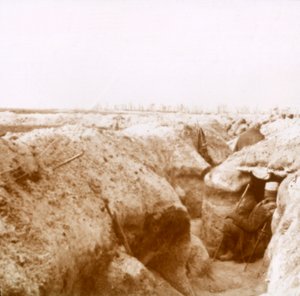 Trincheiras, Champagne, norte da França, c1914-c1918 de Unbekannt