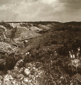 Trincheiras, Somme, norte da França, c1914-c1918 de Unbekannt