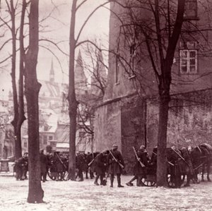 Tropas, Aachen, Alemanha, c1914-c1918 de Unbekannt
