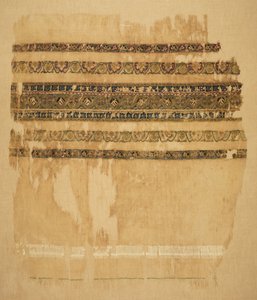Extremidade do turbante ou do xale com tiraz e ouro, 1094. de Unbekannt