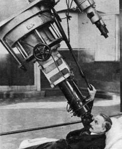 Telescópio refletivo de vinte e oito polegadas, Observatório de Greenwich, Londres, 1926-1927 de Unbekannt