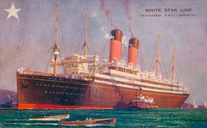 RMS de parafuso duplo Adriático da linha White Star, c1907 de Unbekannt