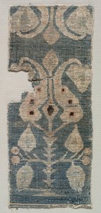 Fragmento de tapete de duas faces, 1100s. de Unbekannt