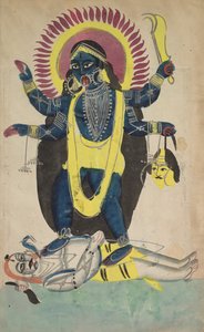 Dois Aspectos de Kali, c. 1880 - 1890. de Unbekannt