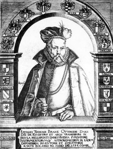 Tycho Brahe, astrônomo dinamarquês, c1586 de Unbekannt