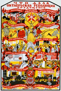 Cartaz da URSS, 1919