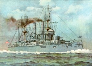 USS Kearsarge, encouraçado americano, 1898 de Unbekannt