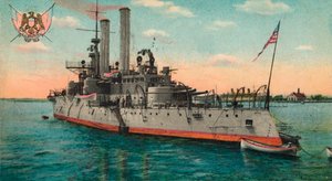 Navio de guerra Iowa, c1908 de Unbekannt