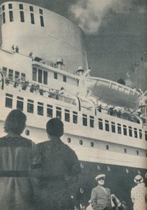 A admiração universal foi concedida ao excelente desempenho de Bremen, 1936 de Unbekannt