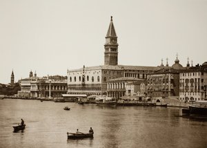 Sem título 99, c. 1890. [Palácio Ducal e Grande Canal, Veneza]. de Unbekannt