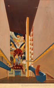 Estudo mural sem título, ca. 1939. de Unbekannt