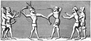 Véus de falcoaria, século XIV 1849 de Unbekannt