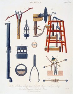 Várias bombas para elevar a água, 1816 de Unbekannt