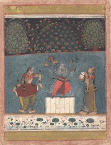 Vasant Ragini: fólio de uma série ragamala Garland of Musical Modes, ca. 1630-40. de Unbekannt