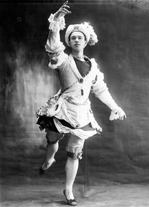 Vaslav Nijinsky, bailarino russo, 1909 de Unbekannt