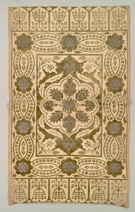 Capa de almofada de veludo, 1600s. de Unbekannt