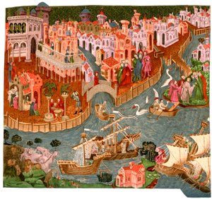 Veneza em 1338, 1892 de Unbekannt