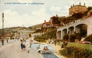 Ventnor, IOW - Childrens Pond, 1919. de Unbekannt