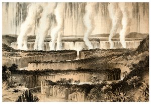 Cataratas Vitória do Zambesi, 1883 de Unbekannt