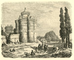 Vista perto de Ispahan, 1890. de Unbekannt