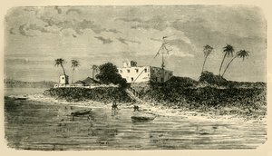 Vista na boca do Hooghly, 1890. de Unbekannt