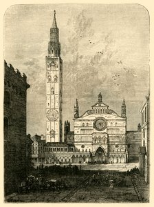 Vista em Cremona, 1890. de Unbekannt